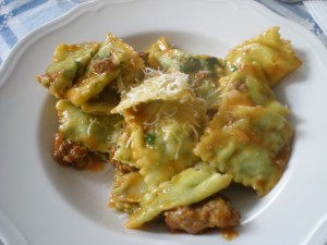 ravioli di ricotta e spinaci