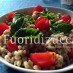 insalata farro pesto e pendolini