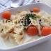 insalata di farfalle alla crema di avogado