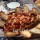 brodetto fanese in un letto di bruschette