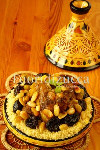 vitello con albicocche specialità marocchina