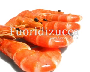 tagliatelle nere agli scampi