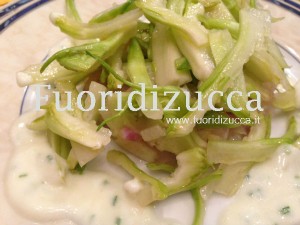 branzino cime e mela verde